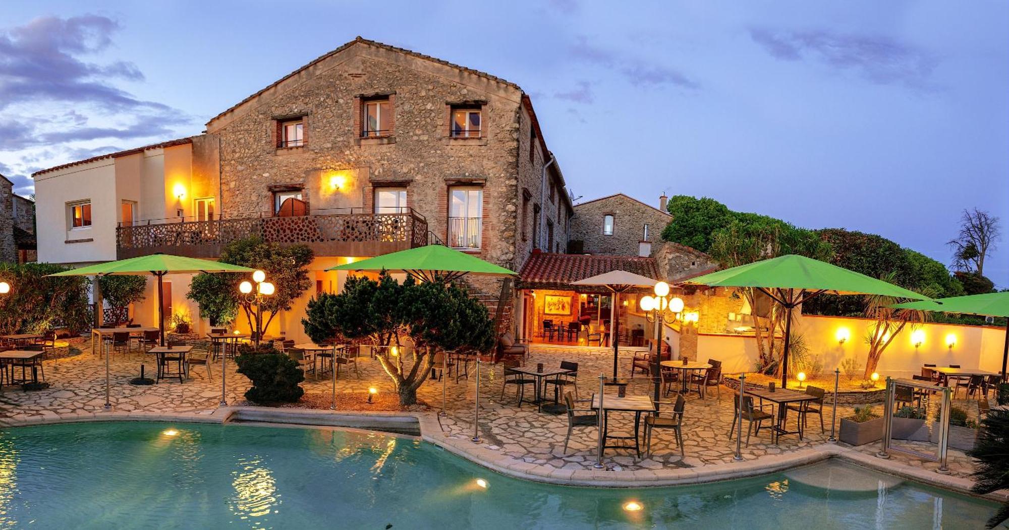 Auberge Du Roua Argelès-sur-Mer Exterior foto